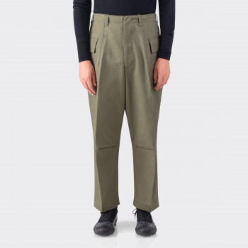 Pantalon Cargo : Olive 