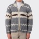 Cowichan Sweater : Grey/Ecru/Brown