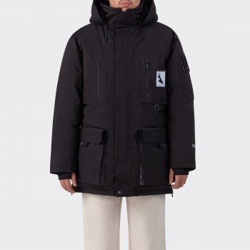 BEIGE Expedition Parka : Black