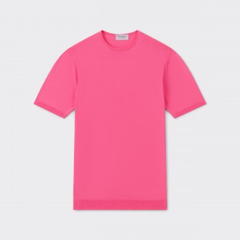 T-shirt Coton Texturé : Sorbet