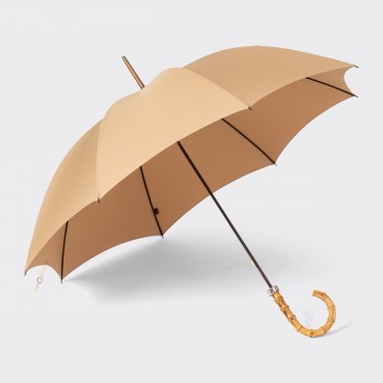 Whangee Umbrella: Beige