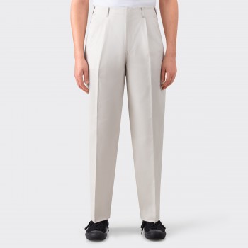 C1950 Peg Top Trousers : Stone