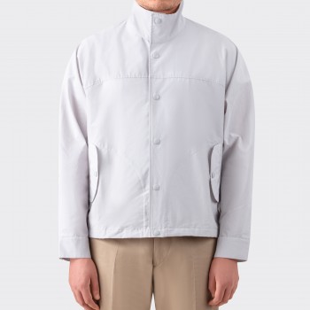 Cotton & Nylon “Evo” Jacket : Light Grey 