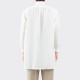 Mandarin Collar Kurta Shirt : White