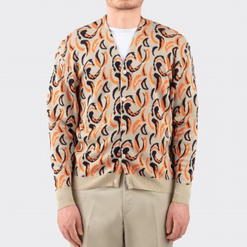 Cardigan : Beige 