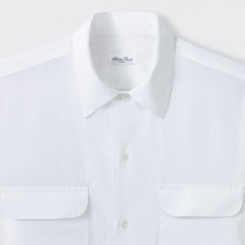 Chemise 2 poches : Blanc