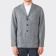 Donegal Tropical Wool Teba Jacket : Grey