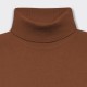 Pull Col Roulé Cachemire : Tabac