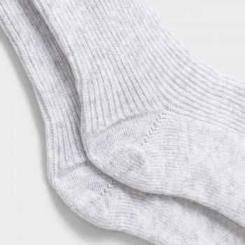 Chaussettes Cachemire : Gris Clair