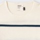 Stripes Merino Sweater : Ecru/Navy