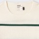 Stripes Merino Sweater : Ecru/Green
