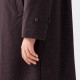 "RUIZ" Wool Coat : Dark Brown