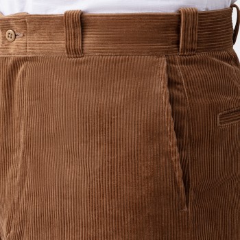 Pantalon Velours Côtelé 1963 : Marron Clair