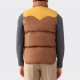 Down Vest : Tobacco