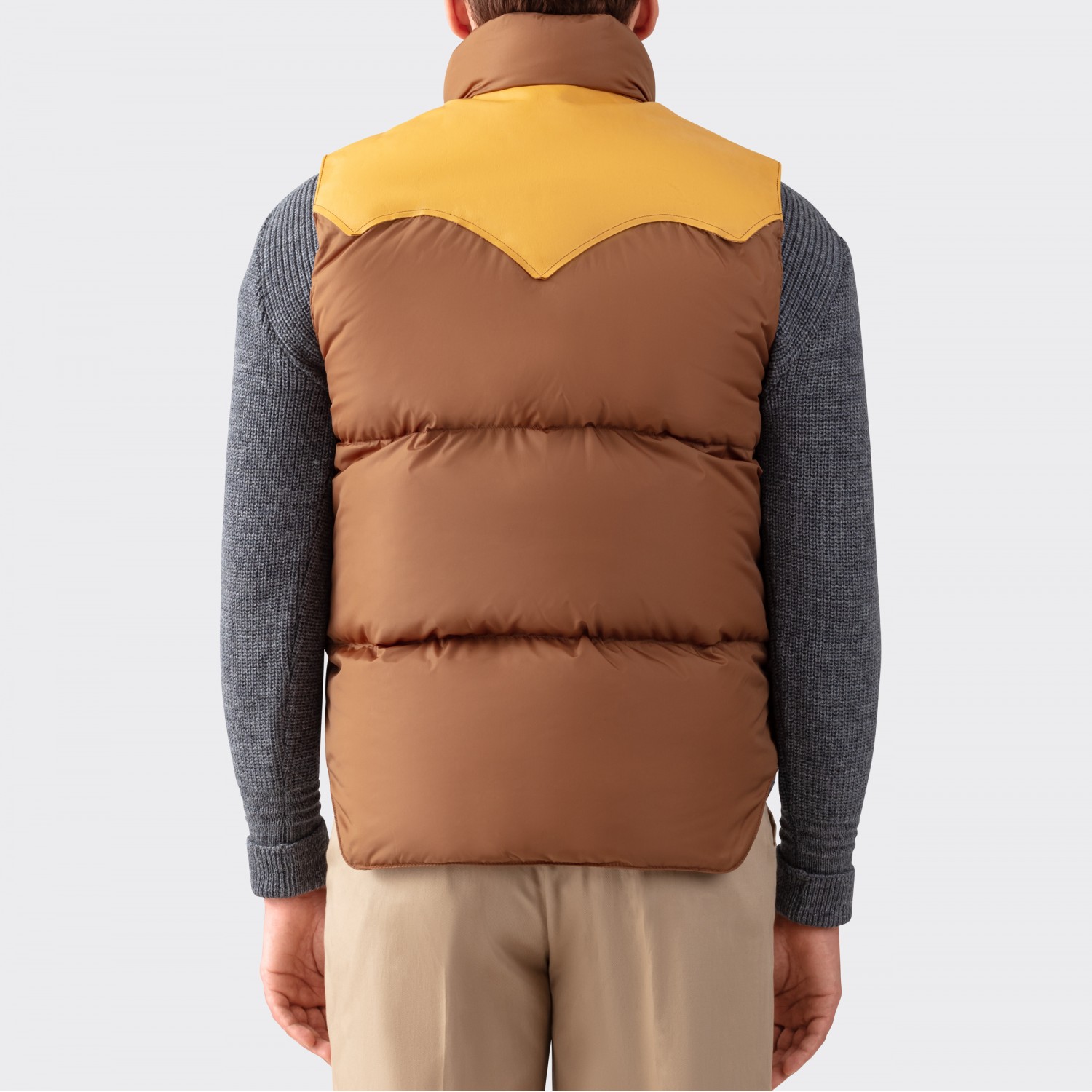 Rocky Mountain Down Vest Tobacco