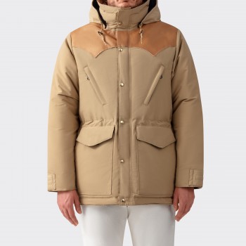 Down Mountain Parka : Beige