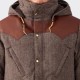 Tweed Down Mountain Parka : Brown