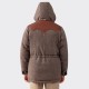 Tweed Down Mountain Parka : Brown