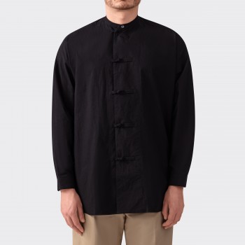 Mandarin Shirt : Black