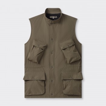 Gilet Ripstop : Vert Olive