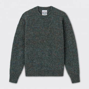 Brushed Wool Crewneck Knit : Woodgreen