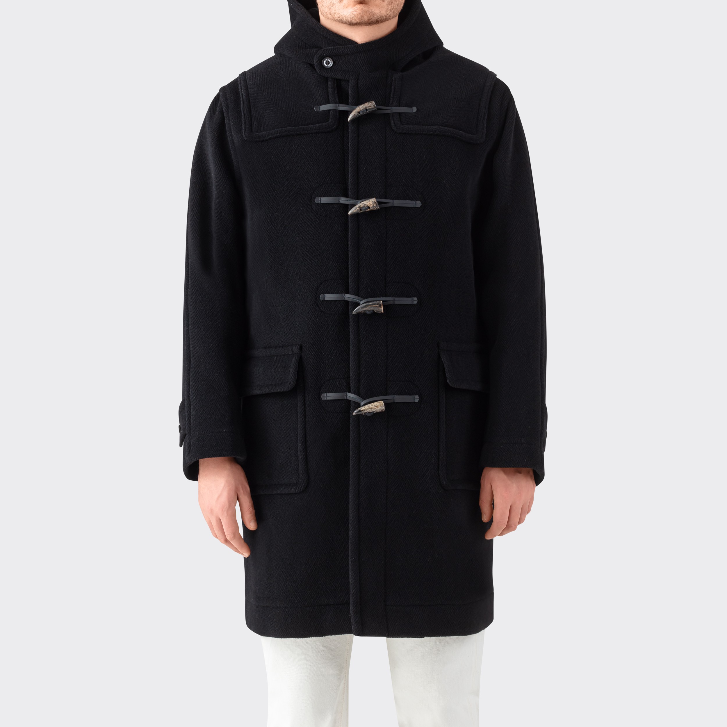 Duffle coat online noir