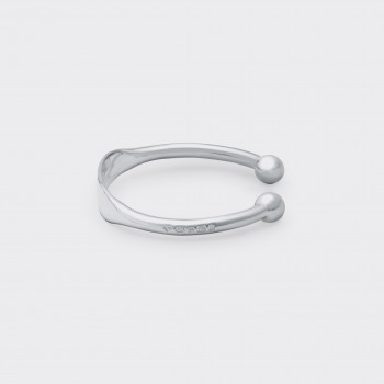 Bracelet Jonc Martelé : Argent 925