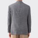 Glencheck “Balloon” Jacket : Grey