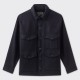 Wool Mackinaw Cruiser : Navy