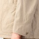 “JACKSON”  Linen & Cotton Jacket : Beige