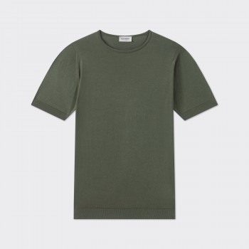Cotton T-Shirt : Olive