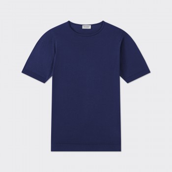 T-Shirt Coton : Bleu Marine