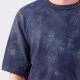 Sweatshirt Tie & Dye : Marine/Blanc