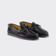 Horween Chromexcel Canoe Shoes : Black