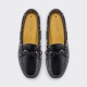 Chaussures Canoë en Cuir Horween : Noir