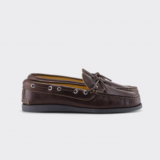 Horween Chromexcel Canoe Shoes : Brown