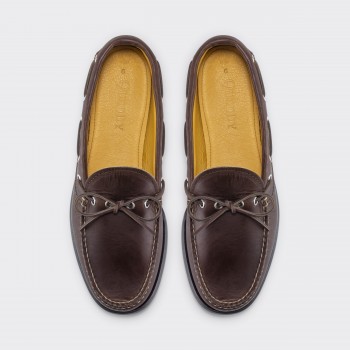 Horween Chromexcel Canoe Shoes : Brown