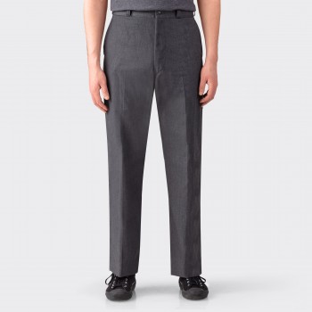 1963 Cotton Stay Pressed Trousers : Grey