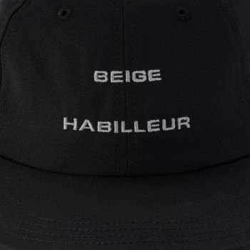 Casquette Baseball : Noir/Gris Perle