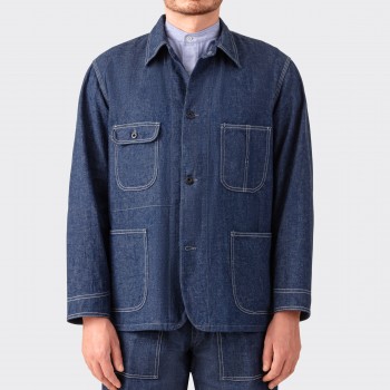 Veste « JACKSON » en Denim : Indigo