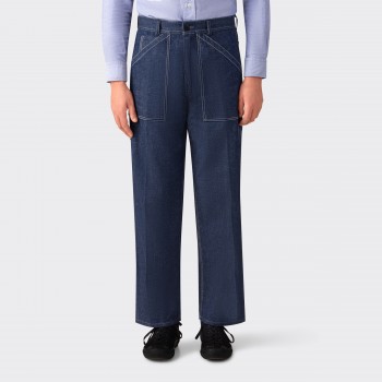 Pantalon “PAUL” en Denim : Indigo