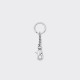 Bunney : Clip Keyring : 925 Silver