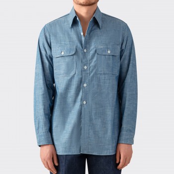 Chemise 1952 en Chambray : Indigo