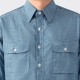 Chemise 1952 en Chambray : Indigo