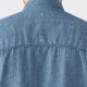 Chemise 1937 "Diamond Special" en Chambray : Indigo