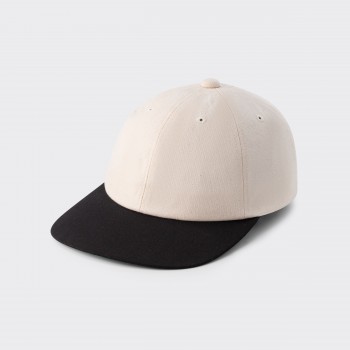 Casquette « Tackel » : Noir/Ecru