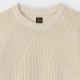 Cotton "Signature" Crewneck Sweater : Ivory