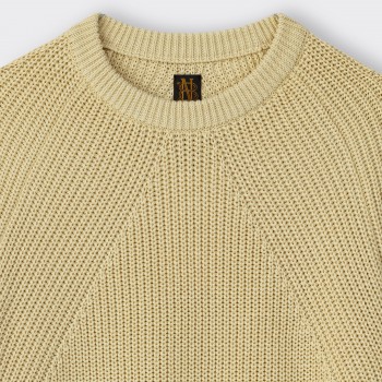 Batoner : Pull Col Rond "Signature" en Coton
