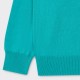 Long-Sleeve Sea Island Cotton Polo : Turquoise