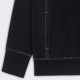 Sweatshirt Col Rond "Jumberca" : Noir